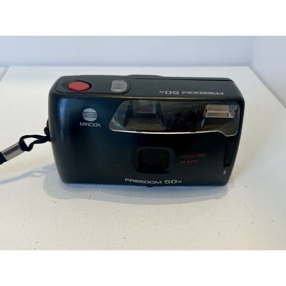 Minolta Freedom K Point And Shoot 35mm Camera Tested And Working Condition - Picture 1 of 5